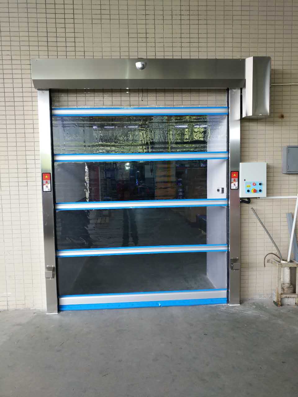 Whole Transparent PVC High Speed Door